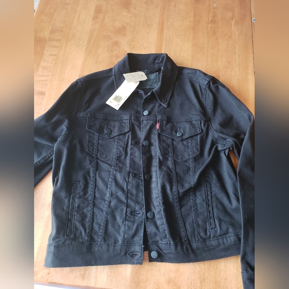 BNWT Black Levis Jean Jacket - Picture 4 of 5